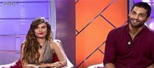 Isaac y Triana en sus tronos de MYHYV Isaac y Triana en sus tronos de MYHYV