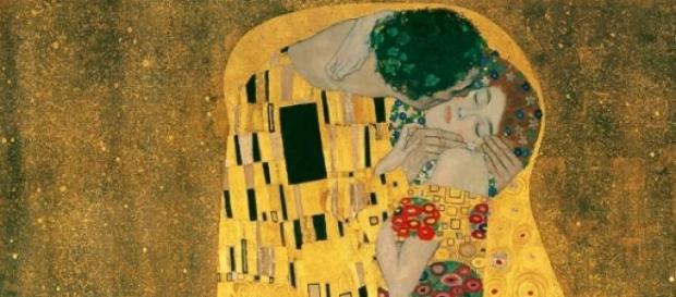 "O Beijo", de Gustav Klimt "O Beijo", de Gustav Klimt