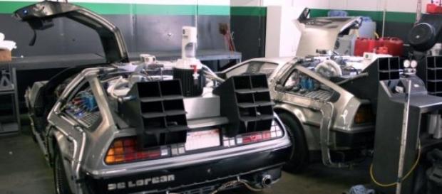 A Máquina do Tempo levou Doc e Marty a 2015 A Máquina do Tempo levou Doc e Marty a 2015