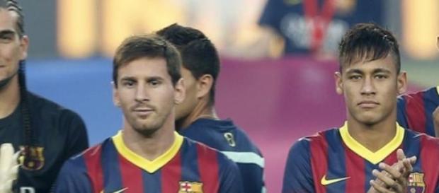 Messi y Neymar estaban castigados Messi y Neymar estaban castigados