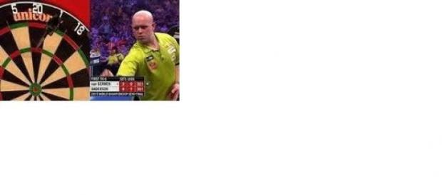 Van Gerwen crashed out to Gary Anderson Van Gerwen crashed out to Gary Anderson