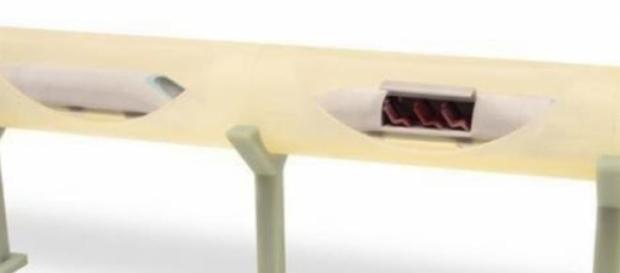 Hyperloop, concepto de tren de levitación Hyperloop, concepto de tren de levitación