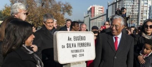 Inaugurada hoje a Avenida Eusébio, em Lisboa Inaugurada hoje a Avenida Eusébio, em Lisboa