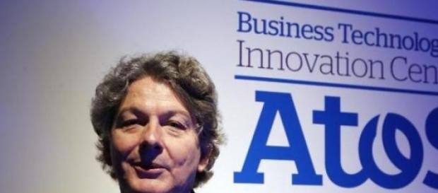 Thierry Breton PDG d'Atos espère 10% sur son titre Thierry Breton PDG d'Atos espère 10% sur son titre