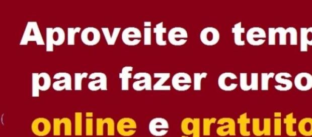 Aproveite o tempo estudando online e gratuitamente Aproveite o tempo estudando online e gratuitamente