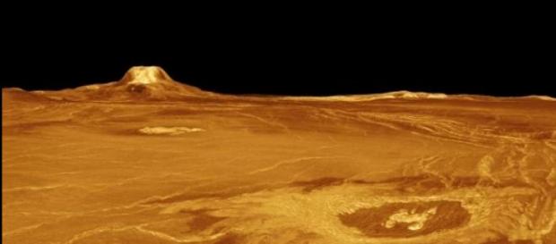 La superficie del planeta Venus La superficie del planeta Venus