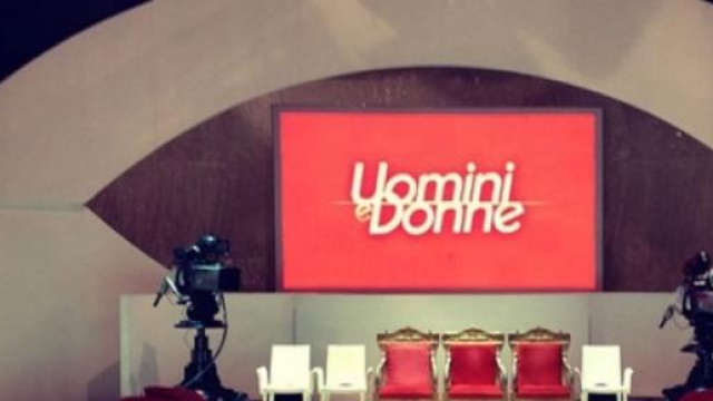 Lo studio del famoso programma tv Uomini e Donne