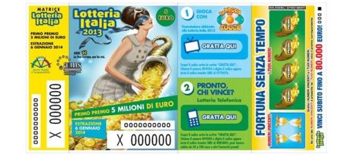 Lotteria Italia 2015, seriali biglietti vincenti