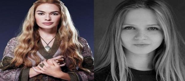 Cersei Lannister y Nell Williams Cersei Lannister y Nell Williams