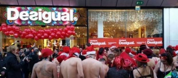 Desigual Montpellier le 7 janvier (c) C.Héraud. Desigual Montpellier le 7 janvier (c) C.Héraud.