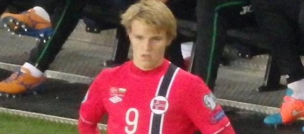 Martin Ødegaard tem apenas 16 anos Martin Ødegaard tem apenas 16 anos