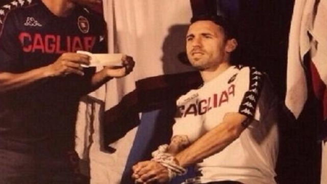 Calendario Cagliari Calcio, la foto di Cossu