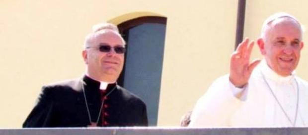 Cardinale Francesco Montenegro e Papa Francesco Cardinale Francesco Montenegro e Papa Francesco
