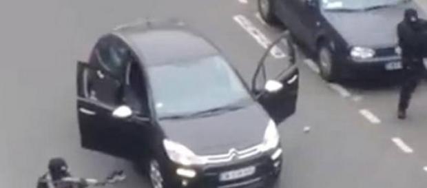 Gli attentatori di Charlie Hebdo. Gli attentatori di Charlie Hebdo.