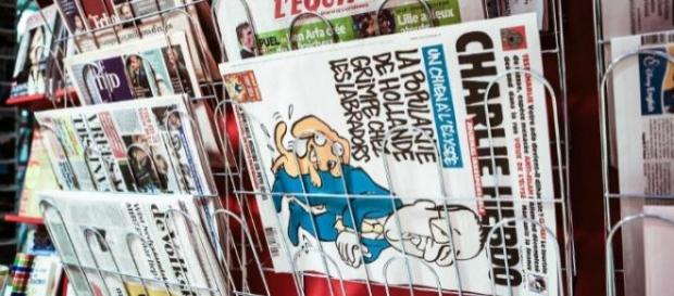 L'avant-dernier numéro du Charlie Hebdo. L'avant-dernier numéro du Charlie Hebdo.