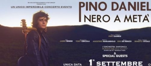 Locandina Concerto Pino Daniele Nero a Metà - 2014