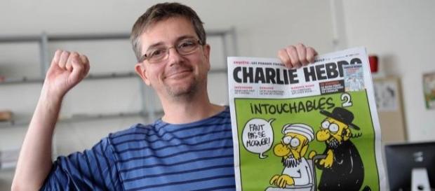 Charb, diretor do Charlie Hebdo Charb, diretor do Charlie Hebdo