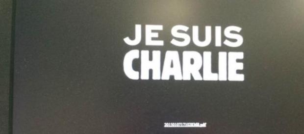 Frase solidaria con la revista 'Charlie Hebdo' Frase solidaria con la revista 'Charlie Hebdo'