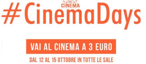 Logo ufficiale dei #CinemaDays