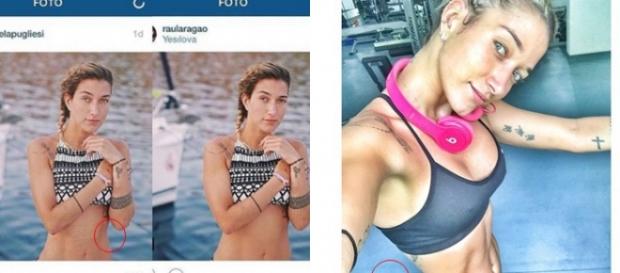 A blogueria nega fazer uso de Photoshop A blogueria nega fazer uso de Photoshop