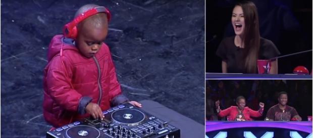 Arch Jnr é um DJ com apenas 3 anos. Arch Jnr é um DJ com apenas 3 anos.