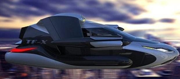 O carro voador poderá sair em 2021/ Divulgação O carro voador poderá sair em 2021/ Divulgação