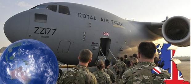 Trupele militare britanice pleacă într-o misiune Trupele militare britanice pleacă într-o misiune