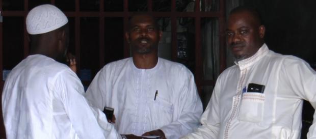 Des guinéens au quartier Akwa à Douala Des guinéens au quartier Akwa à Douala