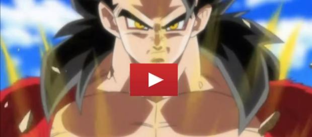 Gohan transformandose en el video Gohan transformandose en el video