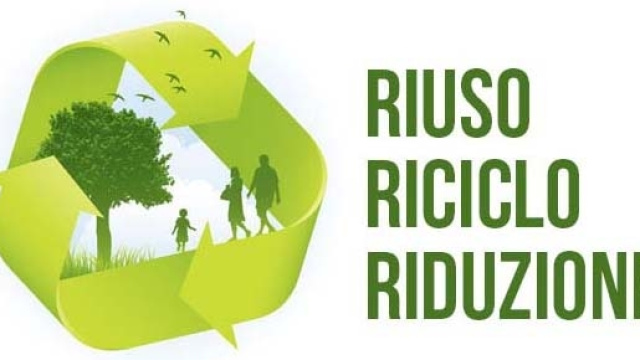 Riduzione, riuso e riciclo dei rifiuti.