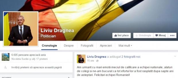 Liviu Dragnea a lipsit două luni de pe facebook Liviu Dragnea a lipsit două luni de pe facebook