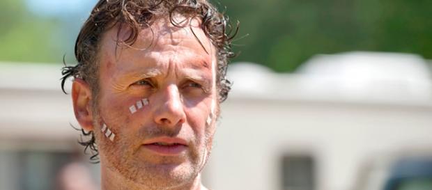 Rick Grimes in The Walking Dead 6x01 Rick Grimes in The Walking Dead 6x01