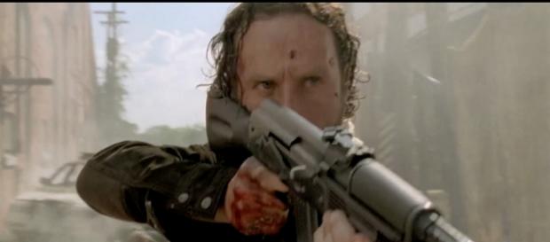 Rick vuelve a enfrentarse a los zombies Rick vuelve a enfrentarse a los zombies
