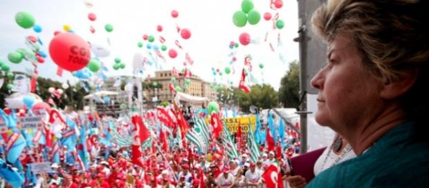 Riforma pensioni Cgil Camusso contro Governo Renzi Riforma pensioni Cgil Camusso contro Governo Renzi