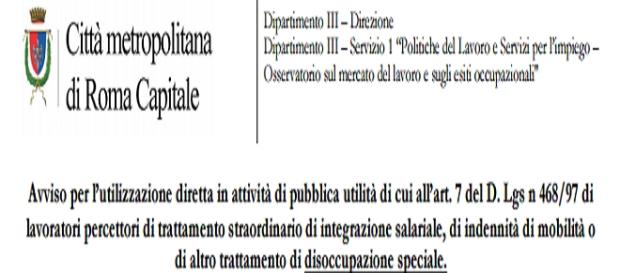 Roma, 200 posti di lavoro per disoccupati Roma, 200 posti di lavoro per disoccupati