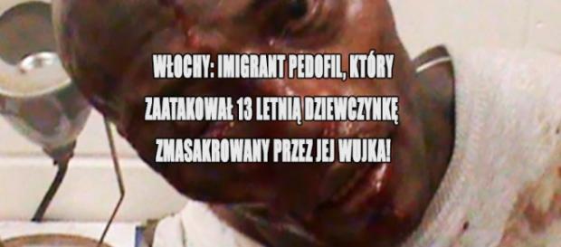 Imigrant pobity za próbę uprowadzenia dziewczynki Imigrant pobity za próbę uprowadzenia dziewczynki