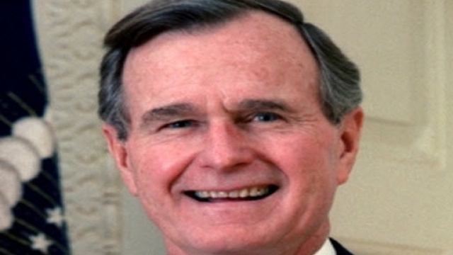 il vice presidente degli Stati Uniti George Bush