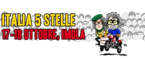 Eletti ed attivisti del M5S insieme ad Imola.