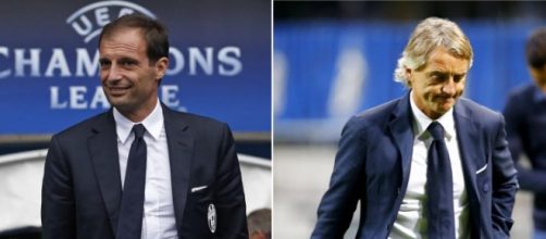Inter-Juventus, Mancini contro Allegri