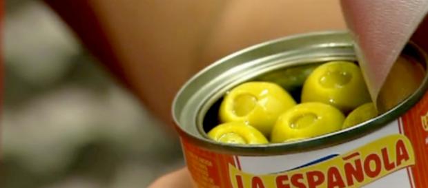 Aceitunas rellenas de anchoas, La Española Aceitunas rellenas de anchoas, La Española