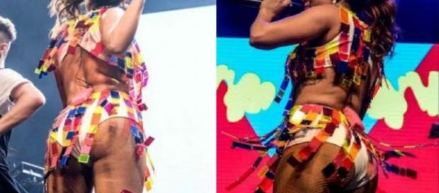 Anitta proíbe que fotógrafos mostrarem gorduras Anitta proíbe que fotógrafos mostrarem gorduras