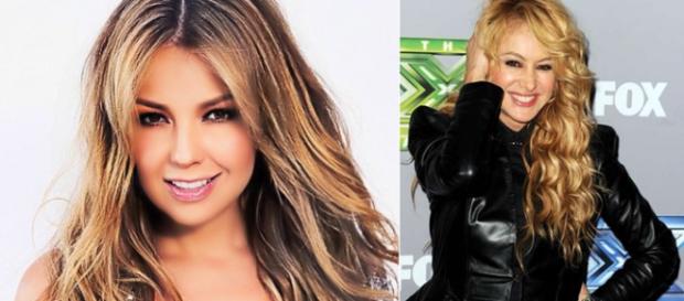 Thalía e Paulina Rubio, a eterna rivalidade. Thalía e Paulina Rubio, a eterna rivalidade.