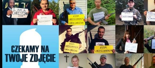 Zdjęcie z Facebooka akcji JestemChrześcijaninem Zdjęcie z Facebooka akcji JestemChrześcijaninem