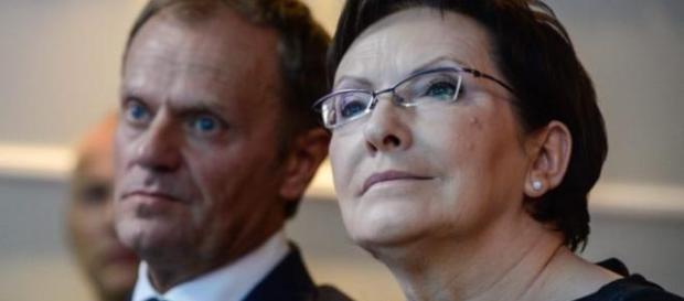 Donald Tusk i Premier Ewa Kopacz. Donald Tusk i Premier Ewa Kopacz.