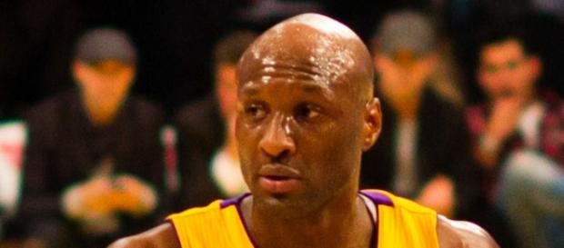 Lamar Odom en su etapa en los Lakers Lamar Odom en su etapa en los Lakers