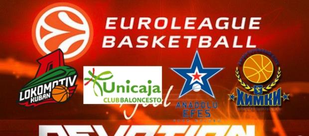 Lokomotiv, Unicaja, Efes y Khimki, las sorpresas Lokomotiv, Unicaja, Efes y Khimki, las sorpresas