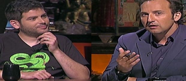 Los Estopa e Iker Jiménez hablando de misterio Los Estopa e Iker Jiménez hablando de misterio