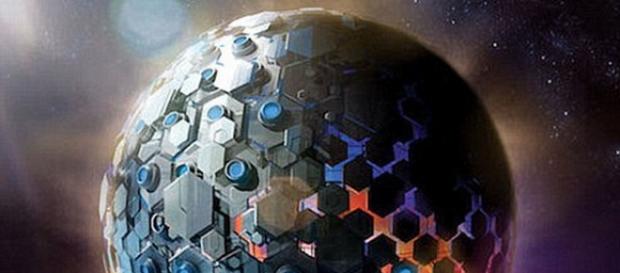 Structura extraterestra nemaivazuta in spatiu Structura extraterestra nemaivazuta in spatiu