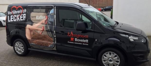 Witzige Werbung der Firma Bovelett Witzige Werbung der Firma Bovelett