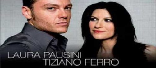 Tiziano Ferro e Laura Pausini Rai 1 (foto youtube)